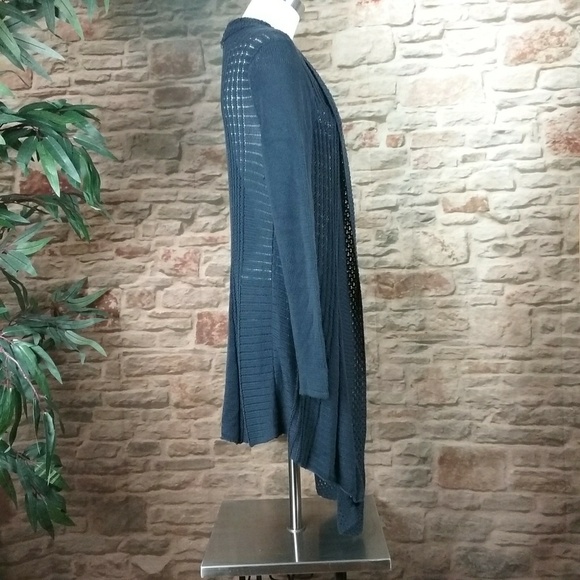 Kenar Sweater Hi-low Long Cardigan - Picture 6 of 8